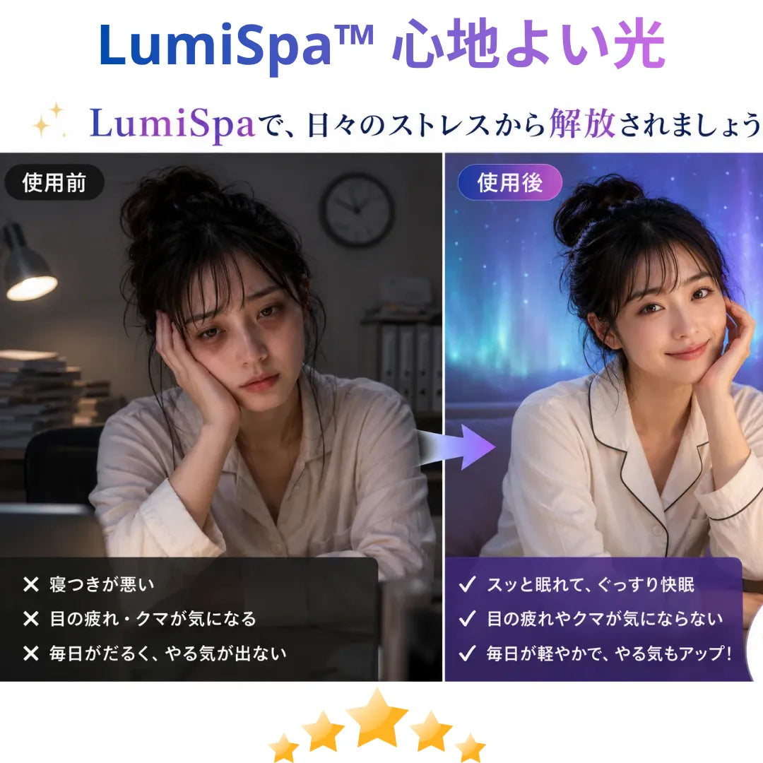 LumiSpa™ 心地よい光