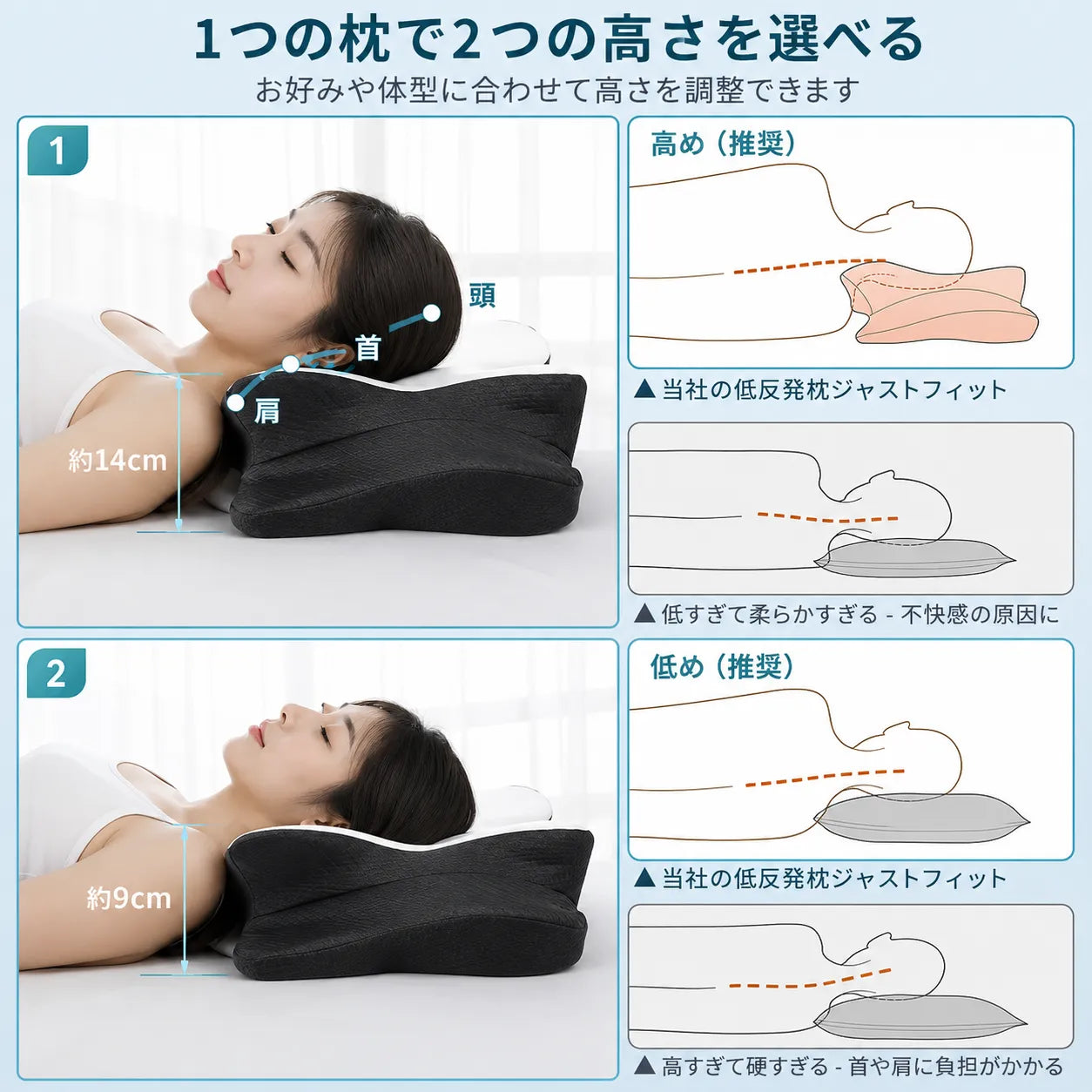 DreamFit™ 理想の寝姿勢枕 [在庫限り]