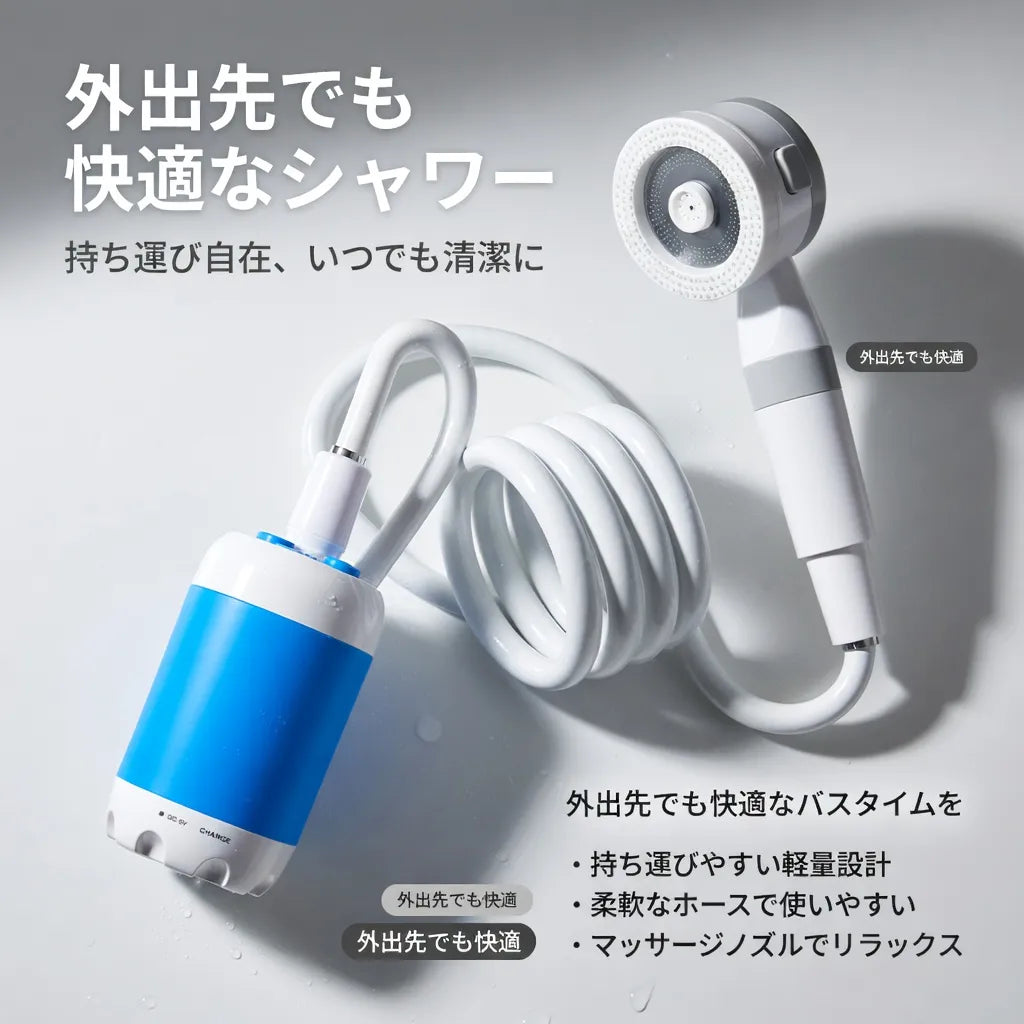 CampRefresh™ どこでもシャワー[在庫限り]