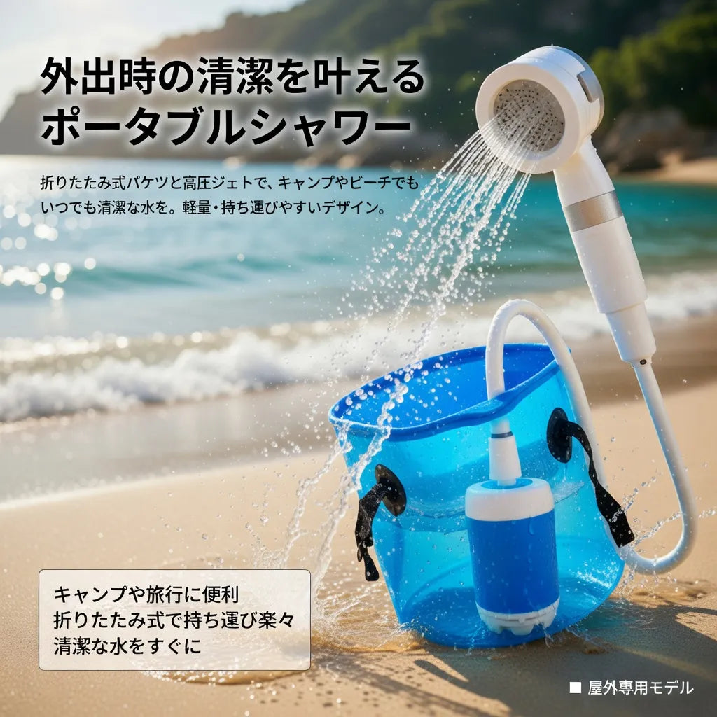 CampRefresh™ どこでもシャワー[在庫限り]