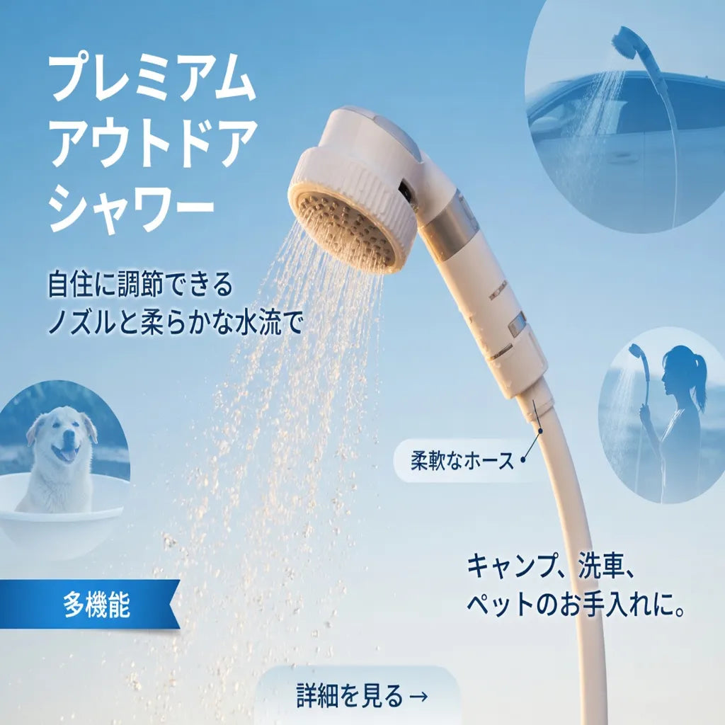 CampRefresh™ どこでもシャワー[在庫限り]