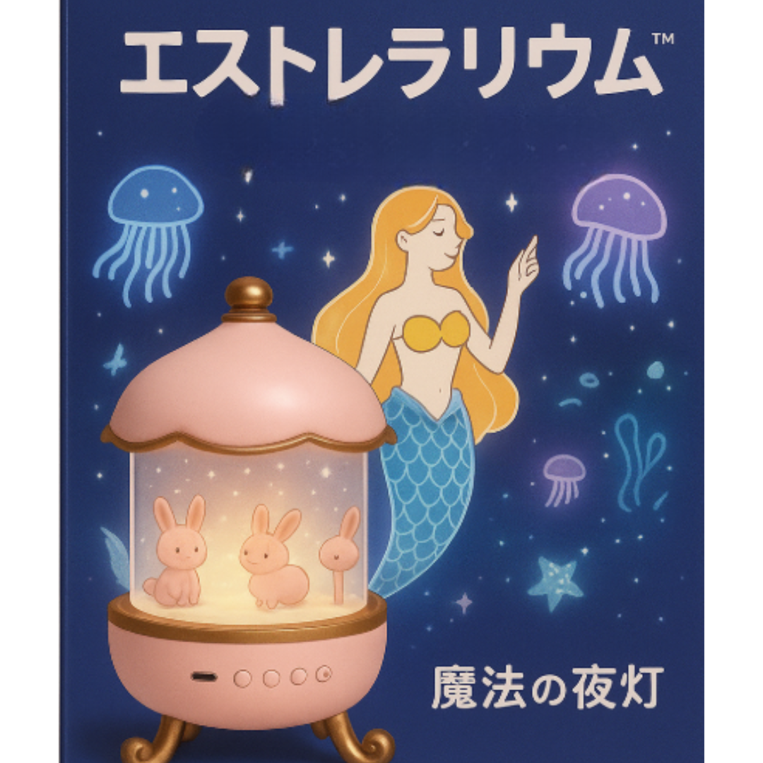 エストレラリウム™ 夢みるロマンチック星空プロジェクター【数量限定】